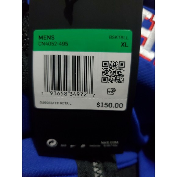 Nike Therma Flex Philadelphia 76ers Embroidered Full Zip Jacket CN4052-495 Sz XL - Picture 10 of 10